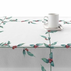 Mantel resinado antimanchas Belum White Christmas 200 x 140 cm