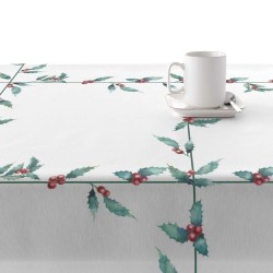 Mantel resinado antimanchas Belum White Christmas 180 x 180 cm