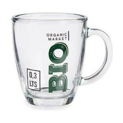 Taza Mug Bio Transparente...