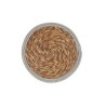 Salvamantel u00d8 30 cm Natural Gris Fibra natural (48 Unidades)