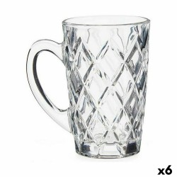 Taza Transparente Vidrio 6...