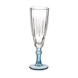 Copa de champu00e1n Exotic Cristal Azul 6 Unidades (170 ml)