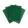 Set de Estropajos Verde Fibra abrasiva 11,3 X 15,7 X 0,5 cm (22 Unidades)