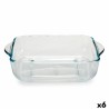 Bandeja para Horno Borcam Con asas 1,9 L 22 x 6 x 25,5 cm (6 Unidades)