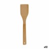 Paleta de Cocina 30 x 6,3 x 0,6 cm Madera Bambu00fa (12 Unidades)