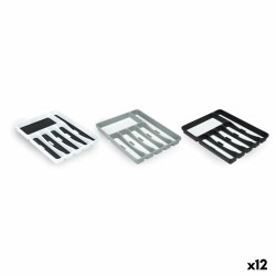 Organizador para Cubiertos Polipropileno 32,5 x 4,5 x 40,5 cm (12 Unidades)