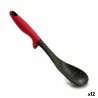 Cucharu00f3n Negro Rojo Nailon 7 x 32 x 7 cm (12 Unidades)