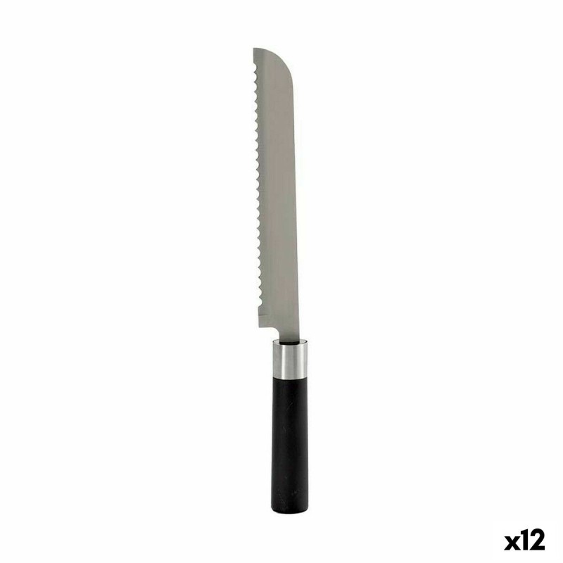 Cuchillo de Sierra 3,5 x 2 x 33 cm Acero Inoxidable Plu00e1stico (12 Unidades)