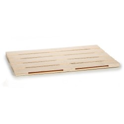 Bandeja de Aperitivos Marru00f3n Madera 40 x 2 x 60 cm (12 Unidades)