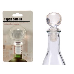 Tapu00f3n hermu00e9tico para botella Transparente 3,5 x 14,5 x 8,5 cm Bola (12 Unidades)