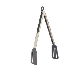 Pinzas de Cocina 33 cm Acero Inoxidable (12 Unidades)