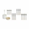 Set de Cubiertos Beige Acero Inoxidable (8 Unidades)