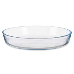 Bandeja para Horno Transparente Vidrio de Borosilicato 25,5 x 4,5 x 25,5 cm (6 Unidades)