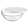 Fiambrera Redonda con Tapa Chefs Blanco 595 ml 14 x 6,3 x 14 cm (6 Unidades)