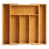 Organizador para Cubiertos Compartimento adaptable Extensible Bambu00fa (6 Unidades)