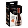 Termu00f3metro para Vino Plateado Negro Acero Inoxidable (12 Unidades)