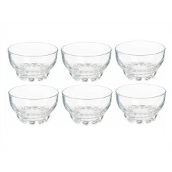 Set de Cuencos Karaman Transparente Vidrio 275 ml (8 Unidades)