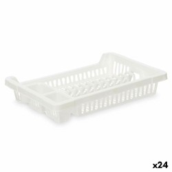 Escurridor para Fregadero Blanco Plu00e1stico 42,5 x 7 x 29,5 cm (24 Unidades)