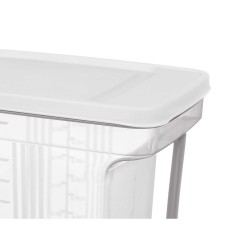 Organizador para Nevera Gris Transparente Plu00e1stico 2,5 L 20,5 x 17 x 13 cm (24 Unidades)