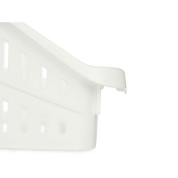 Organizador para Nevera Blanco Plu00e1stico 26 x 9,3 x 30,5 cm (24 Unidades)