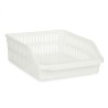 Organizador para Nevera Blanco Plu00e1stico 26 x 9,3 x 30,5 cm (24 Unidades)