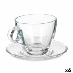 Taza con Plato Transparente...