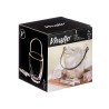 Cubitera Transparente Metal Vidrio 800 ml (12 Unidades)