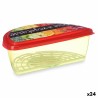 Fiambrera Frutas y Vegetales Multicolor Plu00e1stico 23 x 8 x 13 cm (24 Unidades)