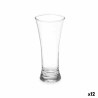 Vaso Cu00f3nico Transparente Vidrio 320 ml (12 Unidades)