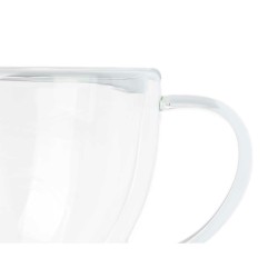 Taza Transparente Vidrio de Borosilicato 140 ml (24 Unidades)