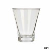 Vaso Cu00f3nico Transparente Vidrio 200 ml (24 Unidades)