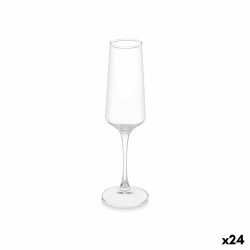 Copa de champu00e1n Transparente Vidrio 250 ml (24 Unidades)