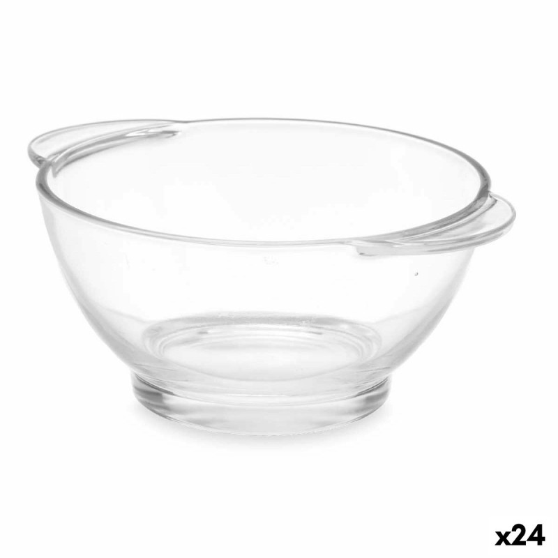 Tazas para Consomu00e9 Transparente 580 ml Con asas Sopa (24 Unidades)