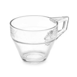 Taza Transparente Vidrio (72 Unidades) Cafu00e9 200 ml