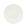 Plato Llano Blanco 24 x 2 x 24 cm (24 Unidades)