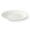 Plato de Postre Blanco Vidrio 19 x 2 x 19 cm (24 Unidades)