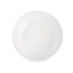 Ensaladera Blanco Vidrio 27,5 x 5,5 x 27,5 cm (18 Unidades)