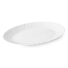 Fuente de Cocina Blanco Vidrio 30,5 x 2,5 x 23,5 cm (24 Unidades)