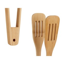 Pinzas de Cocina Bambu00fa 30,5 x 5 x 5,5 cm (12 Unidades)