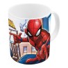 Taza Mug Spider-Man Great power Azul Rojo Ceru00e1mica 350 ml