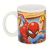 Taza Mug Spider-Man Great power Azul Rojo Ceru00e1mica 350 ml