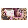 Taza con Plato Gorjuss Purrrrrfect love Ceru00e1mica Posavasos Taza