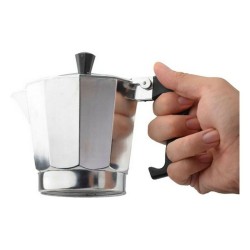 Cafetera Italiana Haeger Moka Aluminio