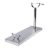 Jamonero de Acero Inoxidable TM Home Metal Acero Inoxidable 17 x 49 x 35 cm