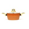 Cacerola Con Tapa Amercook Terracota (u00d8 20 cm)