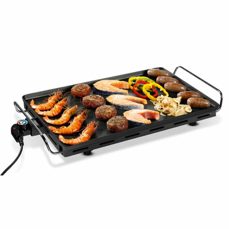 Plancha de Piedra para Asar Princess Table Grill Aluminio Negro 36 x 60 cm