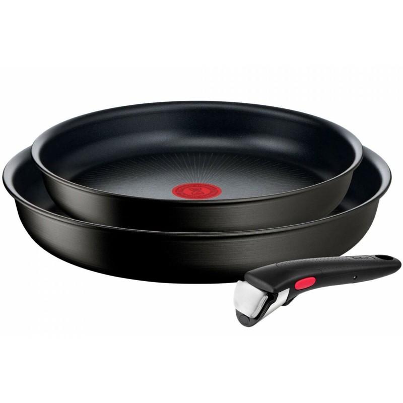 Juego de Sartenes Tefal INGENIO UNLIMITED u00d8 22 cm u00d8 26 cm Negro