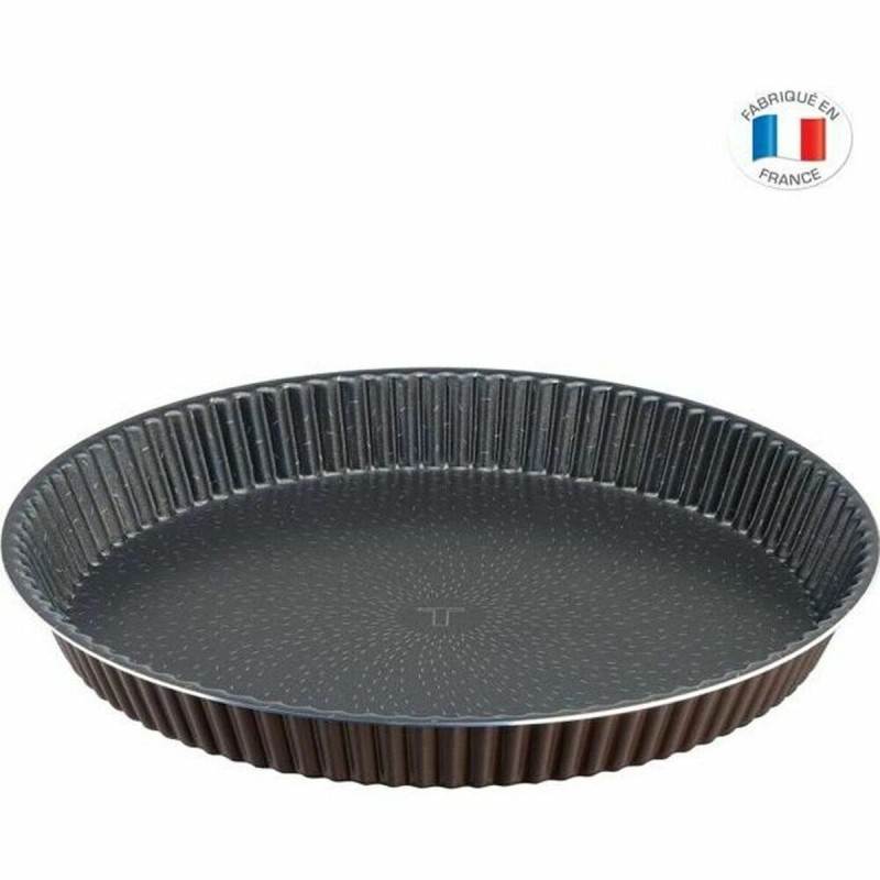 Molde para Tartas Tefal u00d8 24 cm Marru00f3n Metal Aluminio