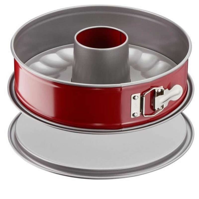 Molde Desmontable Tefal Rojo Metal Acero (u00d8 19 cm)