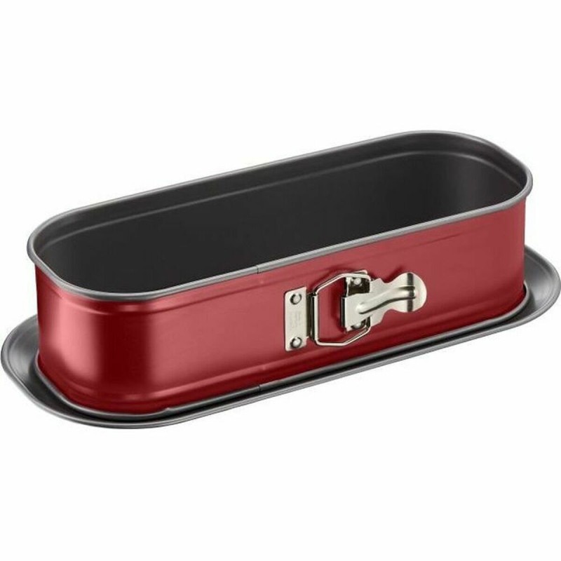 Molde Desmontable Tefal Rojo Metal Acero 30 x 11 cm